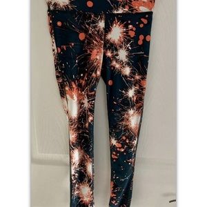 ⭐️ 5/$25 Sweaty Betty Firework Leggings Girls 12